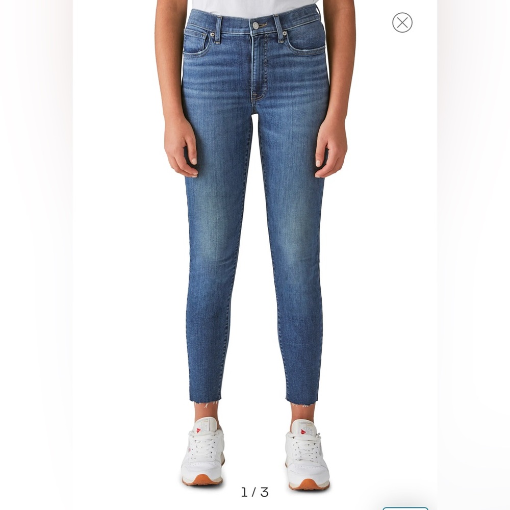 NEW Lucky Brand Bridgette High Rise Skinny Jeans
